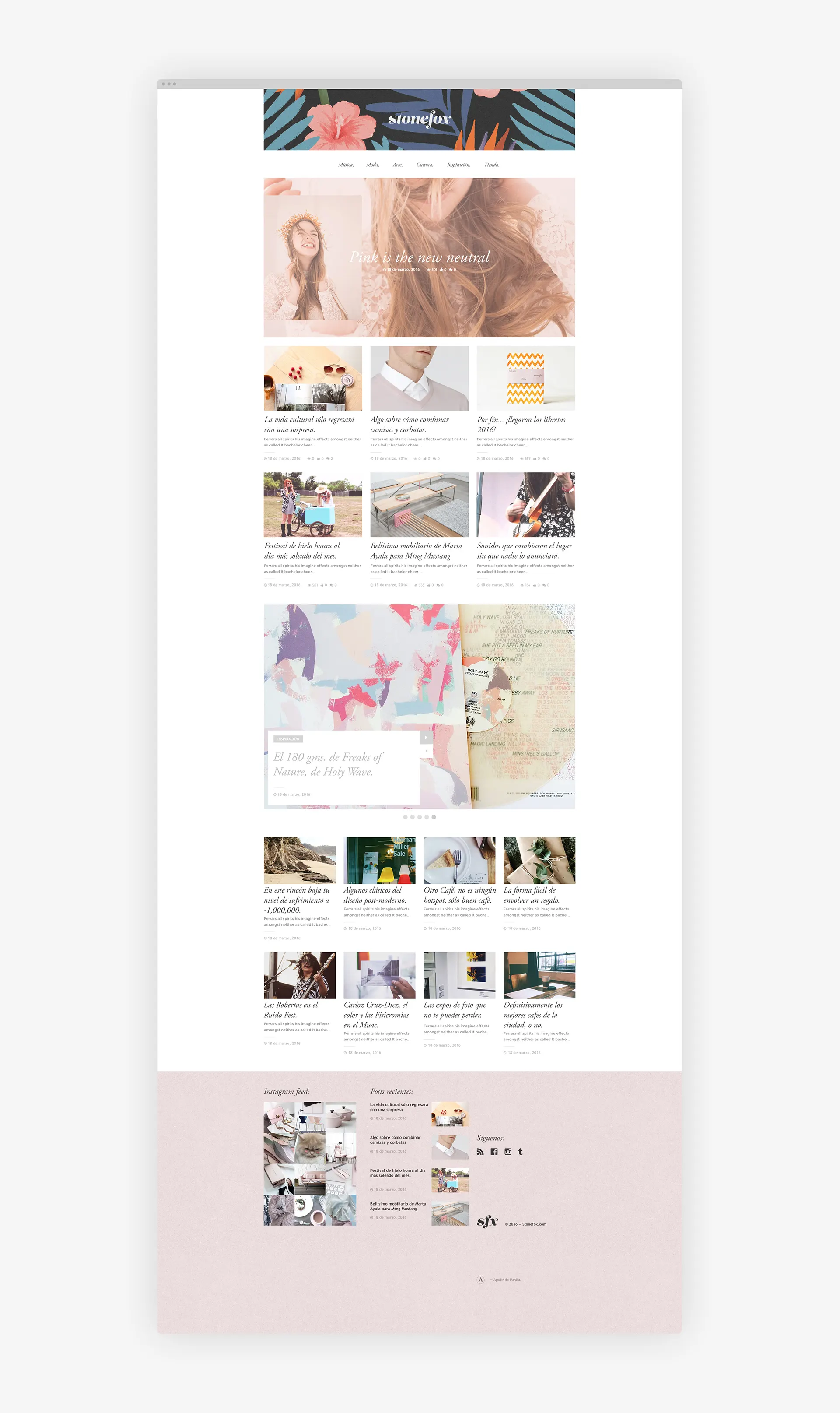 branding, web design, soft pink, flower pattern, cute, foil, homepage, website